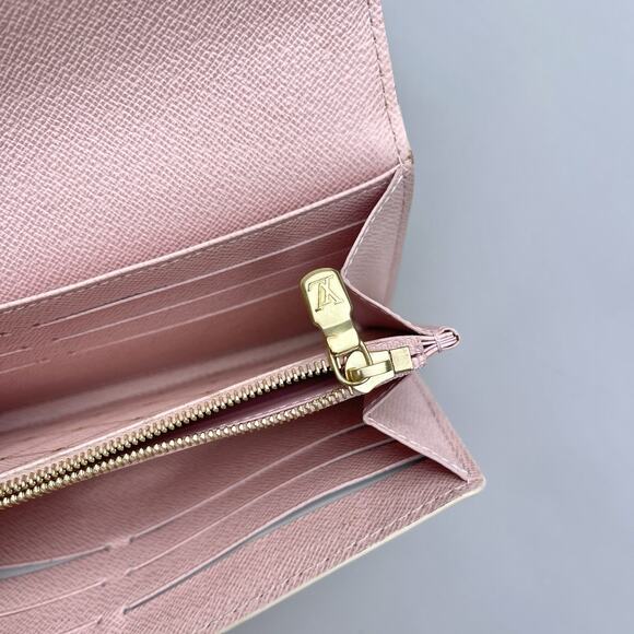 Louis Vuitton Damier Azur Summer Trunk Portefeuille Sarah Long Wallet - Picture 13 of 16